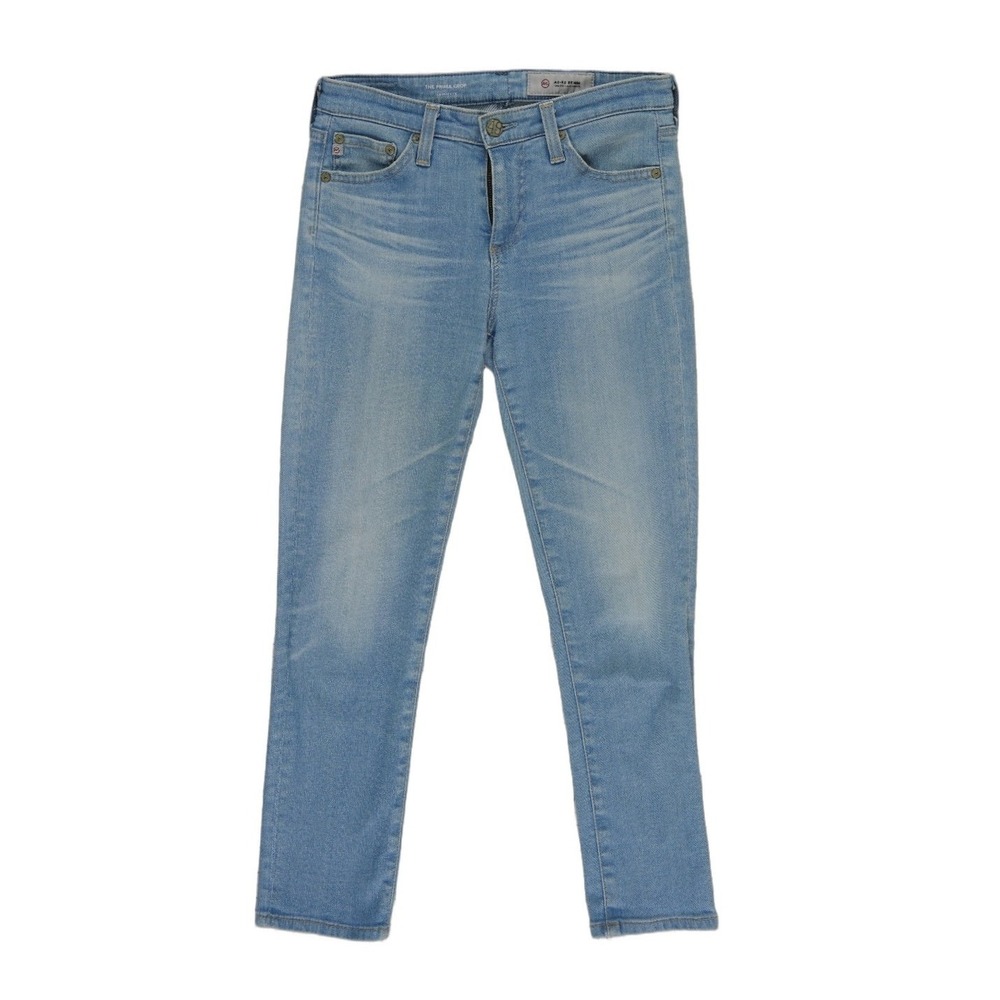 AG-ED Denim Adriano Goldschmied Jeans Women's Size 25 Light Blue Prima Cigarette